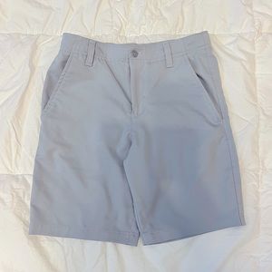 Boys Under Armour golf shorts